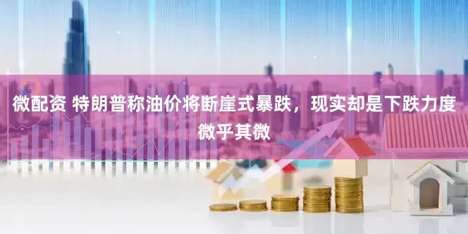 微配资 特朗普称油价将断崖式暴跌，现实却是下跌力度微乎其微